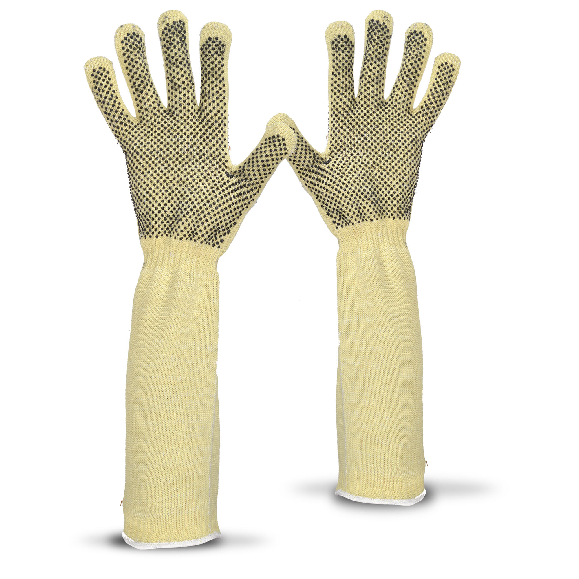 Wells Lamont Heavy Duty Work Gloves with Leather Palm, Medium (Wells Lamont  3300M), Blue/Tan